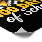 Poster Fun 100 Days Teacher Celebration School Clroom Sty (Coin)