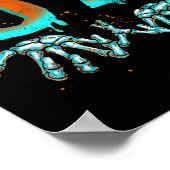 Poster Fun 67 Meme Halloween Skeleton  (Coin)