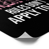 Poster Fun & Humor Quotes & I'm The Youngest Chil (Coin)