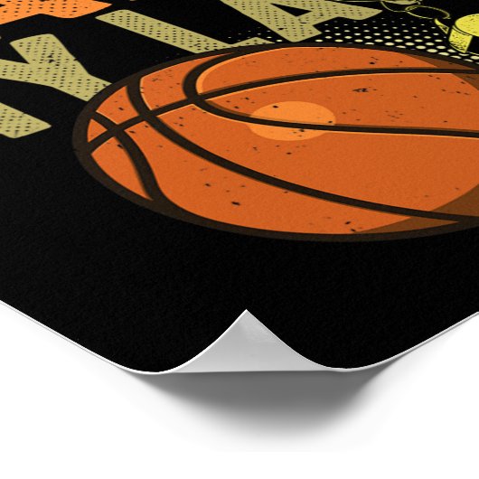 Poster Fun Basketball Réf 1 (Coin)