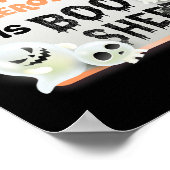 Poster Fun Boo Halloween Ghost Ms Multiple Sclerose (Coin)