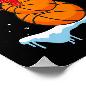 Poster Fun Christmas Basket Père Noël Snowman (Coin)