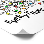 Poster Fun Christmas Lights Its Fine Im Fine Everything I (Coin)