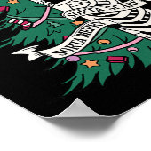 Poster Fun Christmas Sorta Merry Sorta Scandale Skeleton (Coin)