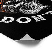 Poster Fun Fact I Dont Care Funny Skeleton Sarcastique (s (Coin)