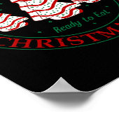 Poster Fun Farm Fresh Christmas Tree Cakes Family Xmas Pa (Coin)