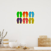 Poster Fun Flip-Flop (Cuisine)