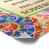 Poster Fun Floral Be Someroom (Coin)