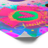 Poster Fun Floral Voir le bon Devis Inspirivity (Coin)