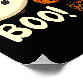 Poster Fun Ghost Player Boo Bysketbyll Costume d'Hallowee (Coin)