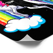 Poster Fun Grim Reaper Monter Une Unicorne Décès Unicorn (Coin)