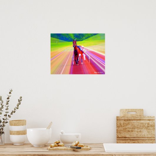 Poster Fun Harnais Racing Imprimer (Cuisine)