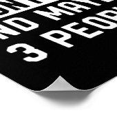 Poster Fun Hunter Don J'Aime Chasse Et Peut-Être 3 Person (Coin)