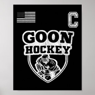 Poster Fun Ice Hockey - Team Goe Capitaine