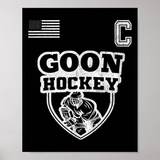 Poster Fun Ice Hockey - Team Goe Capitaine (Devant)