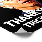 Poster Fun Joe Biden Santa Hat Joyeux Thanksgiving Christ (Coin)