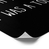 Poster Fun Llet Je N'Ai Pas Tombé Llerina Dit Gift Tee (Coin)