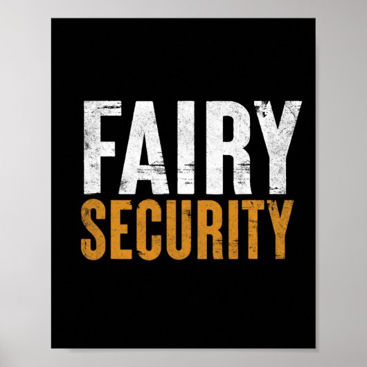 Poster Fun Parents Laze Easy Costume Fairy Sécurité Hallo (Devant)