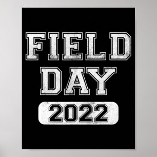 Poster Fun school Field Day 2022 Dernière journée de cade
