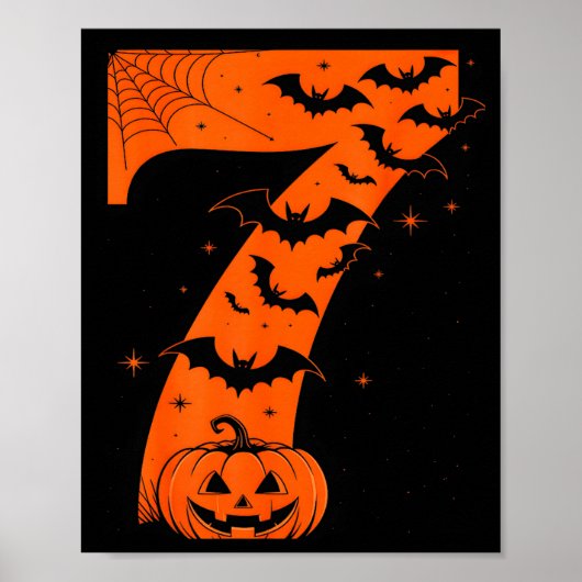 Poster Fun Six Seven 6 7 Meme Design Couples Halloween  (Devant)
