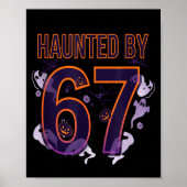 Poster Fun Six Seven 6 7 Meme Design Couples Halloween (Devant)