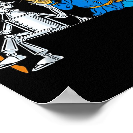 Poster Fun Tee Shirt Friends Forever Wizard Of Oz Ecrow (Coin)