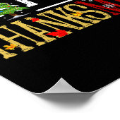 Poster Fun Thanksgiving Christmas Happy Thanksmas  (Coin)