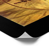 Poster Fun Vélo Antique Dame En Course (Coin)