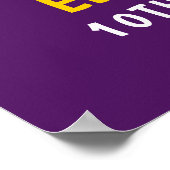 Poster Fun Volleyball Girl Birthday (Coin)