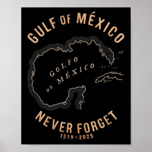Poster Fundy Golfe D'Amérique Américaine Golfe Du Mexique