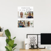 Poster Funérailles À jamais dans nos cœurs 4 Photos (Bureau à domicile)