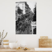 Poster Funérailles de Jefferson Davis à la Nouvelle-Orléa (Cuisine)