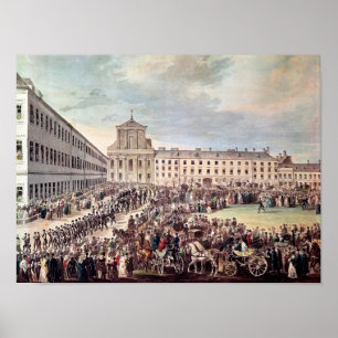 Poster Funérailles de Ludwig van Beethoven à Vienne