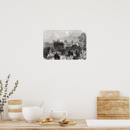 Poster Funérailles du sergent Brett (Cuisine)