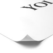 Poster Funérailles Mémorial Coutume Photo Deuil Condoléan (Coin)