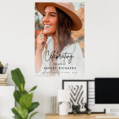 Poster Funeral Order of Service Celebration of Life Foam (Bureau à domicile)