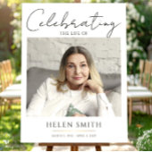 Poster Funeral Photo Memorial For Mom