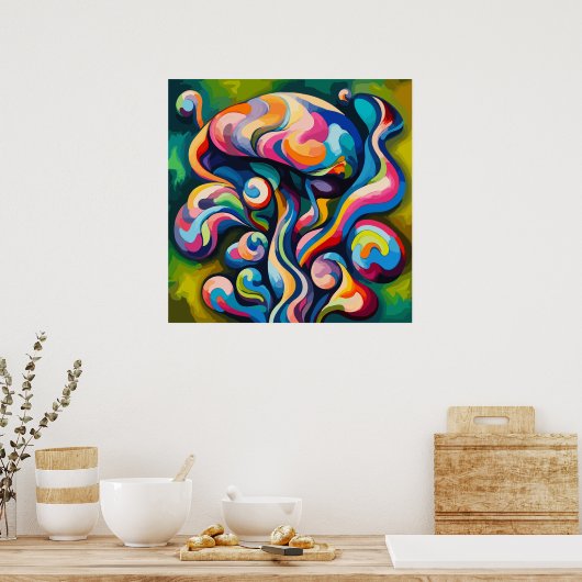 Poster Fungi Dreamscape (Cuisine)