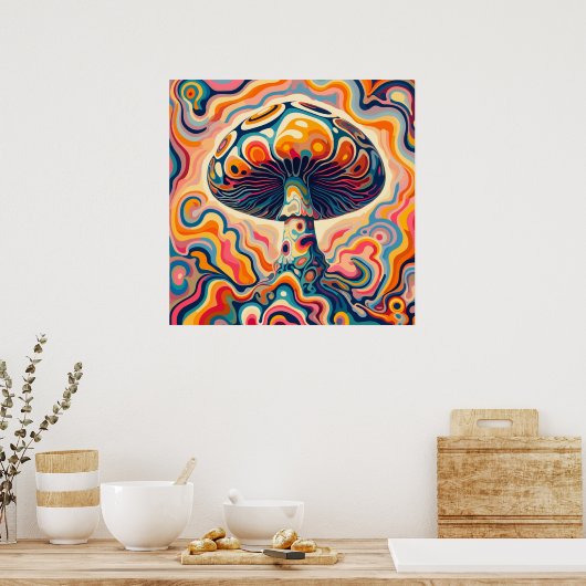 Poster Fungi Dreamscape (Cuisine)