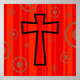 Poster Funky Cross