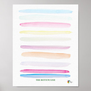 Poster Funky Finance Office Art The Bas Line Pastels