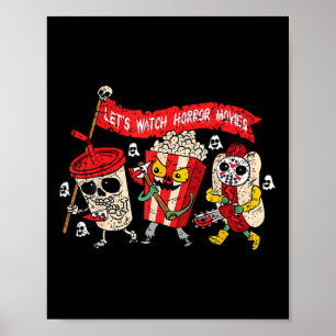 Poster Funky Ghost Regardons Horror Films Halloween Ske