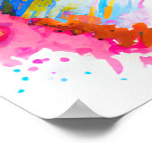 Poster Funky Happy Guinea Pig Farm Animal Portrait Art (Coin)