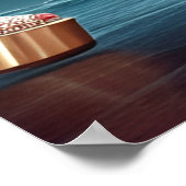 Poster Funky Rainbow Trout Fish Fashion (Coin)