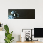 Poster Funky Saucer 2 (Bureau à domicile)