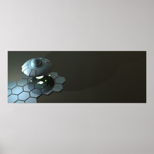 Poster Funky Saucer 2 (Devant)