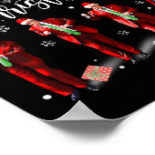 Poster Funky Trump Dance Santa Claus Joyeux Noël (Coin)