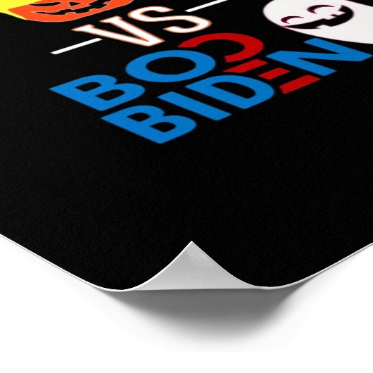 Poster Funky Trumpkin Vs Boo Biden Classe Design Hallowee (Coin)