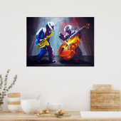 Poster Funky - XL (Cuisine)