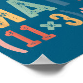 Poster Funny 100 Days School Math Equation Do The Math 10 (Coin)